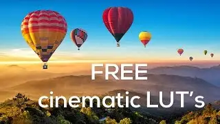 Free Cinematic LUT for you! | Tim Maier | [4K]
