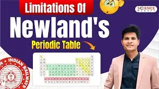 Limitations of Newland's periodic table Science by Neeraj Sir | RAILWAY Exams 2024-25