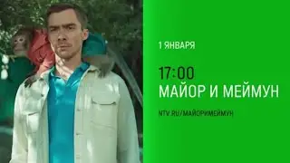 Анонс,Майор и Меймун,1 сезон,Премьера 1 Января в 