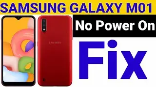 Samsung Galaxy M01 Dead Problem Solution/How to Dead Repair Samsung M01,Samsung M01 Not Power on Fix