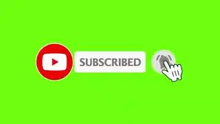 GREEN SCREEN TOMBOL SUBSCRIBE  HD - TERKEREN