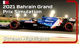 Season 3 Begins! - 2021 Bahrain GP Simulation [F1 2020 Mod Stream Highlights]