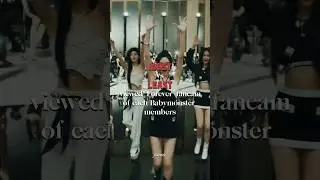 Most vs least viewed forever fancam of each Babymonster member#kpop#babymonster#ahyeon#chiquita#asa