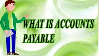 WHAT IS ACCOUNTS PAYABLE IN URDU  / HINDI LANGUAGE | DEFINE ACCOUNTS PAYABLE