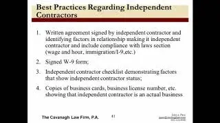 FLSA - Common Exemptions