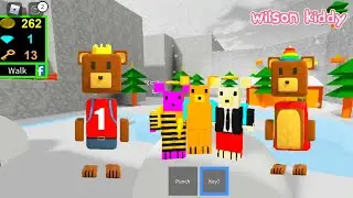 Beruang Sultan Roblox ke Dunia Salju | Super Bear Adventure | Game Wilson Kiddy