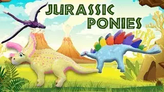 JURASSIC PONIES - My Little Pony Dinosaur Mashup DIY Custom Toy Tutorial