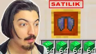 Ekipten GİZLİ ELİTRA ALDIM 😁 SATILIK : 3000 ZÜMRÜT 🤩 MİNECRAFT 26.Bölüm
