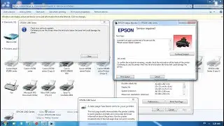 Cara Cepat Mengatasi Service required di Printer Epson L360