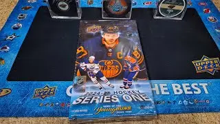 2024-25 UD Series 1 Hockey Hobby Box 1 - Hot Fire 🔥