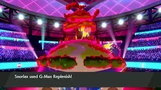 Gigantamax Snorlax - Pokemon Sword & Shield