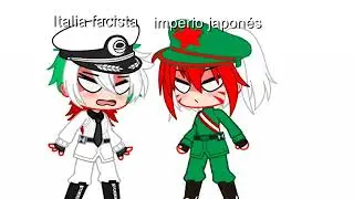 Me quedo feo pero Almenos lo intente...♡♡//Imperio japonés x italia facista\\#countryhumans#viral#bi