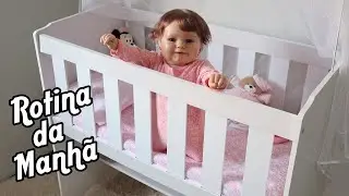 MORNING ROUTINE WITH REBORN BABY LUNA 🌤