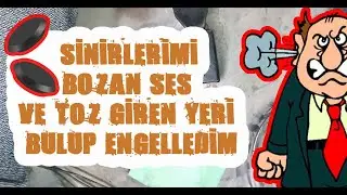 İçeri Gelen Ses ve Tozun Kaynağını Bulundu, Gereği yapıldı #ses #citroen #toz #delik #tapa #Tanıtım