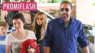 Beim Brunch: Ben Affleck konnte Finger nicht von J.Lo lassen