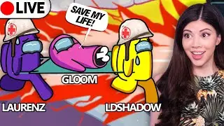🔴 Secret Among Us: Smajor, LDShadowLady, LaurenzSide & Friends!