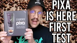 THE PIXA IS HERE! ESPRESSO ANYWHERE! FIRST UNBOXING ON YOUTUBE! 🤩❤️☕️