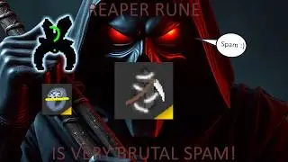 Reaper rune is brutal spam! ⏱️🗡️. WORTH TRYING! | RPG Simulator UPD 41