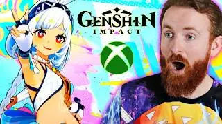 GENSHIN ON XBOX + New Natlan Music! Drummer Reacts to Genshin Gamescon Trailer