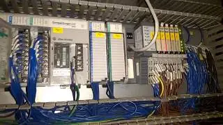 PLC control board.