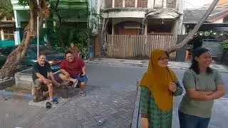 Lomba Makan Kerupuk Agustusan 2024 RT 4 RW 3 Kandangan Surabaya 21 Juli 2024
