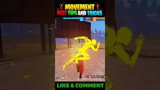 FREE FIRE MOVEMENT SPEED TIPS AND TRICKS #shorts #ffheadshots #freefire