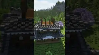 Minecraft Survival-Friendly Japanese Castle #shorts #minecrafttutorial