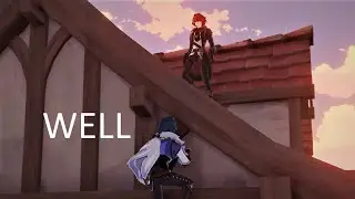 Diluc chases Kaeya through Teyvat [Genshin Impact]