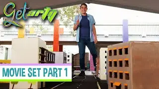 Building A Small Movie Set (Part 1) | GET ARTY | EP49
