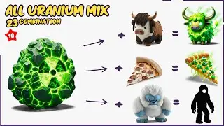 All Uranium Combination! fusion Animash gameplay, supreme, divine , mythical and legendary