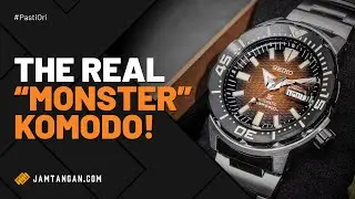 KOMITMEN SEIKO DUKUNG KONSERVASI KOMODO! Full Review Seiko Monster Komodo SRPK55K1