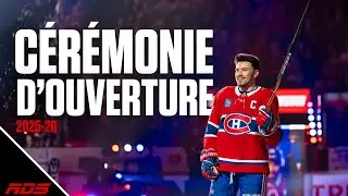 Cérémonie d'ouverture du Canadien de Montréal 2025-26 | Présentation des joueurs sur RDS