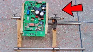 I Made This PCB Stand For Soldering Circuit Effortlessly