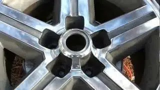 Sanding and Polishing Aluminum Iroc Rims