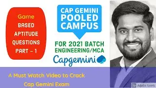 Game Based Aptitude Questions Part - 1| CAP GEMINI 2021 Aptitude Questions