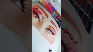 Makeup / Helokitty eye makeup in the most beautiful way 💗