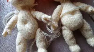 Ушки.Носик.Утяжка ручек-ножек