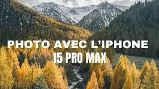 Les réglages de l'iPhone pour des photos incroyables (iPhone 15 PRO MAX et iPhone 15 PRO)
