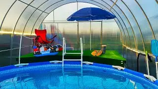 DIY Pool Enclosure. Price. DIY Pool Vacuum and Skimmer.