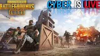 Pubg Pc Lite Season 5 Live with Cyber Hex YT | 