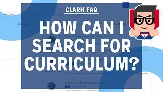 CLARK FAQ | How can I Search for Curriculum?