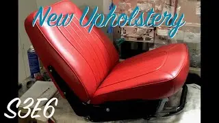 🇸🇪 (S3:E6) Reupholstering Volvo Amazon Seats (pre-1964)
