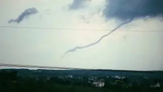 Мини торнадо под Минском