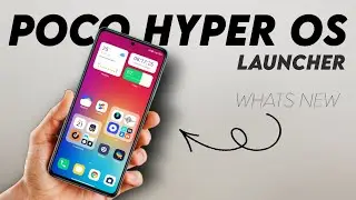 official Hyper Os Poco Launcher with New Features for all POCO devices ⚡⚡