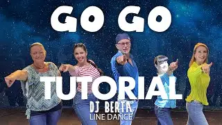 GO GO - DJ BERTA TUTORIAL Ska line dance - Spiegazione passi Ballo di gruppo