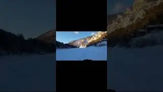 по Мане зимой на квадроцикле