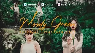 Tutorial Lightroom Moody Green 2021
