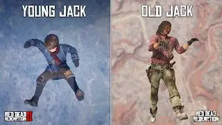 RDR2 vs RDR1 | Jack Marston Falling from the Sky!