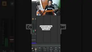 control master fader menggunakan behringer x-touch mini