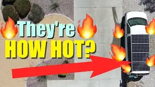 Your panels are HOT! Bonus watts if you can COOL THEM! *Experiment*